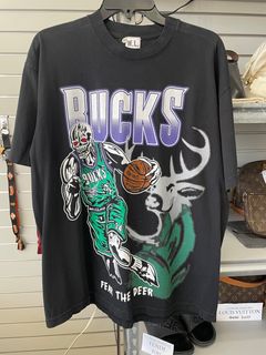 Milwaukee Bucks Shirt – Warren Lotas Milwaukee Bucks Buckrider