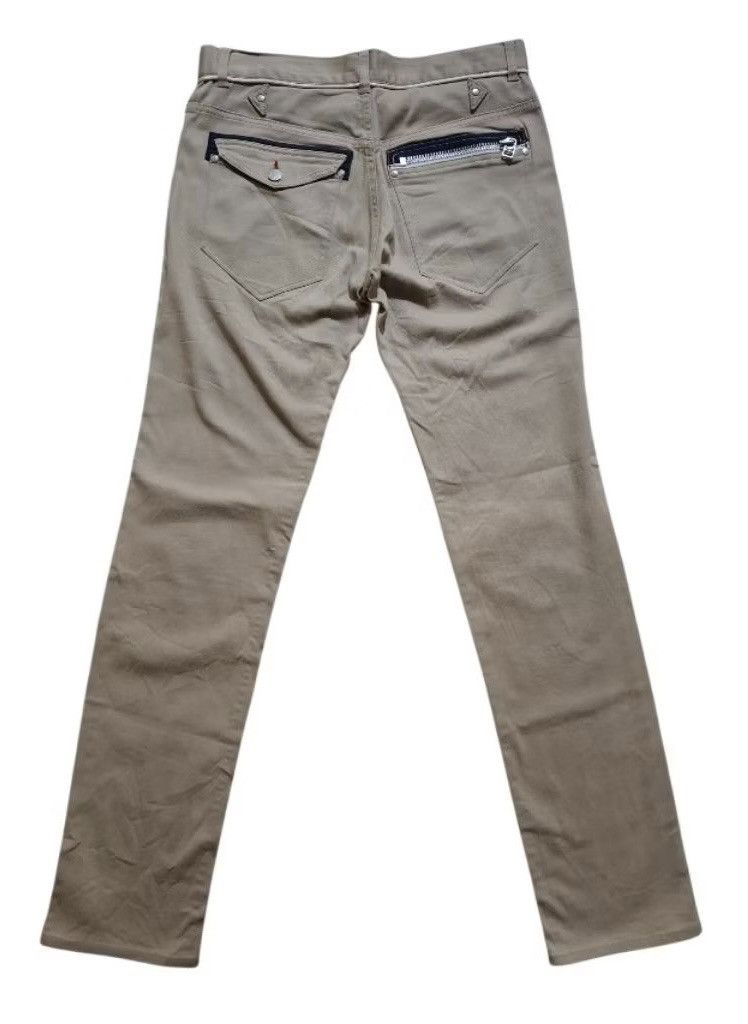 semanticdesign Semantic Design Khaki Chinos Pants Unique Zipper Pockets Size US 32 / EU 48 - 7 Thumbnail