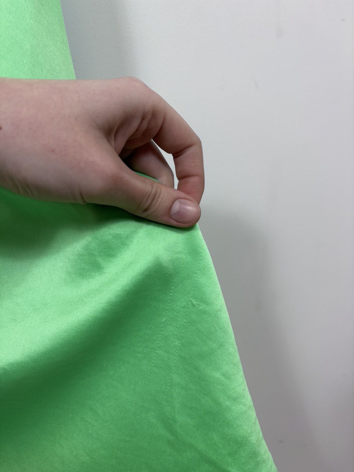 Sandro Sandro Paris E24Neon Vert Fluo NWT Green Cutout Midi Dress Size S / US 4 / IT 40 - 10 Thumbnail