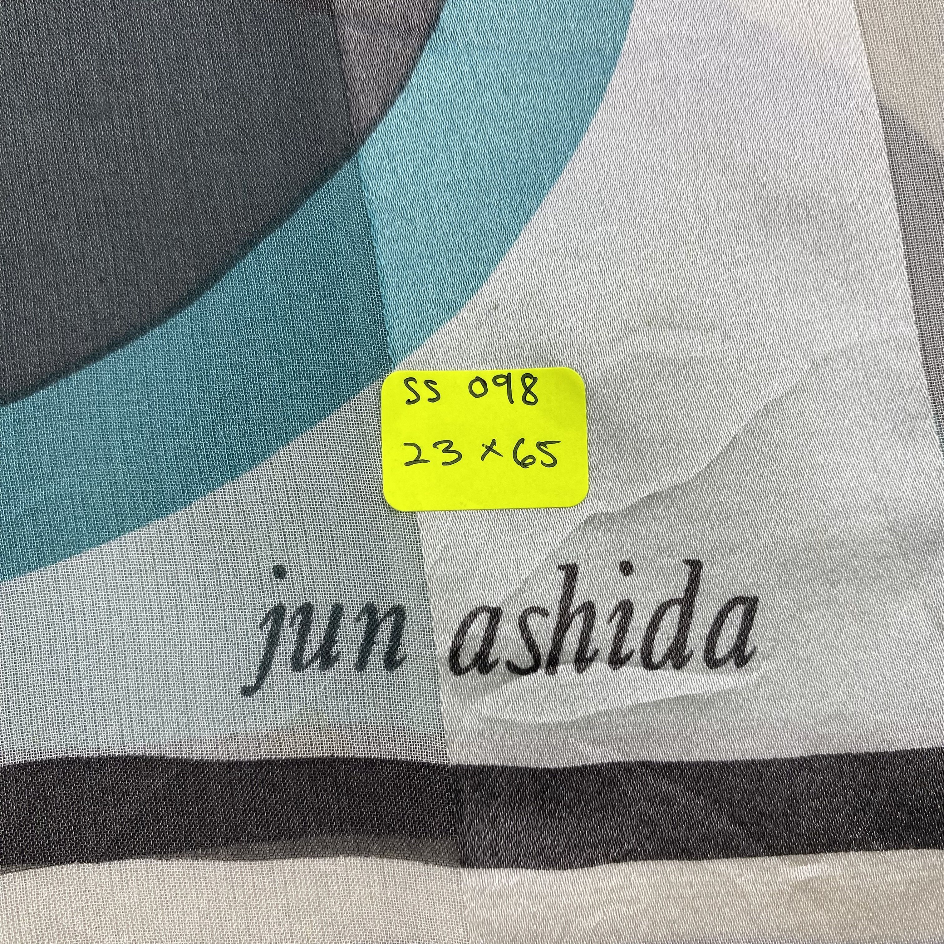 Japanese Brand × Vintage Vintage Jun Ashida Silk Scarf SS098 Size ONE SIZE - 12 Thumbnail