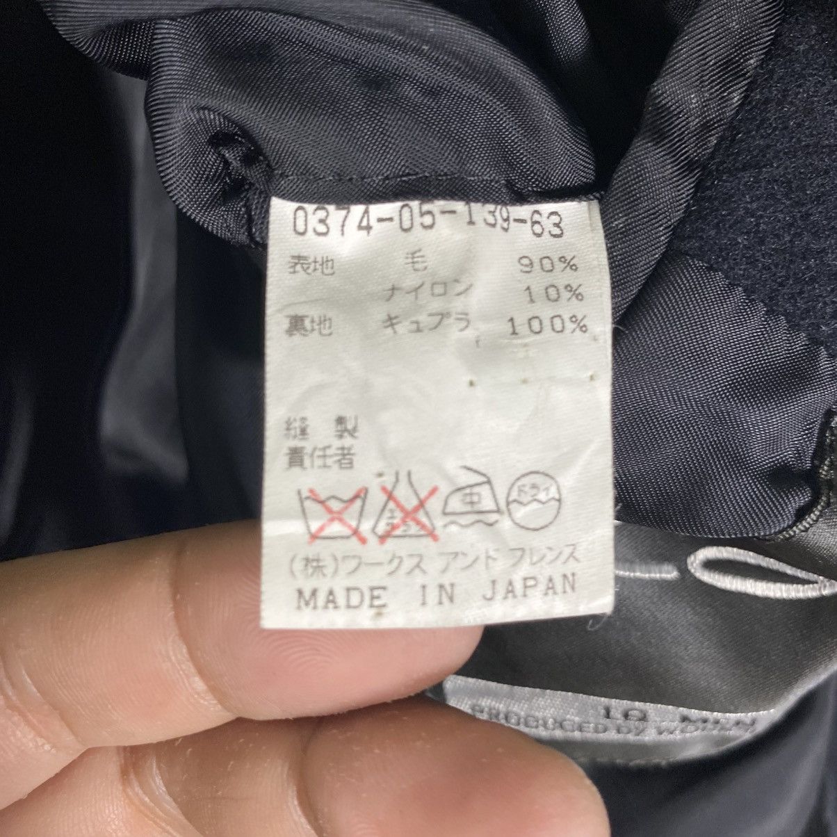 Yohji Yamamoto Vintage Yohji Yamamoto LQ Double Breasted Wool Jacket Size US L / EU 52-54 / 3 - 9 Thumbnail