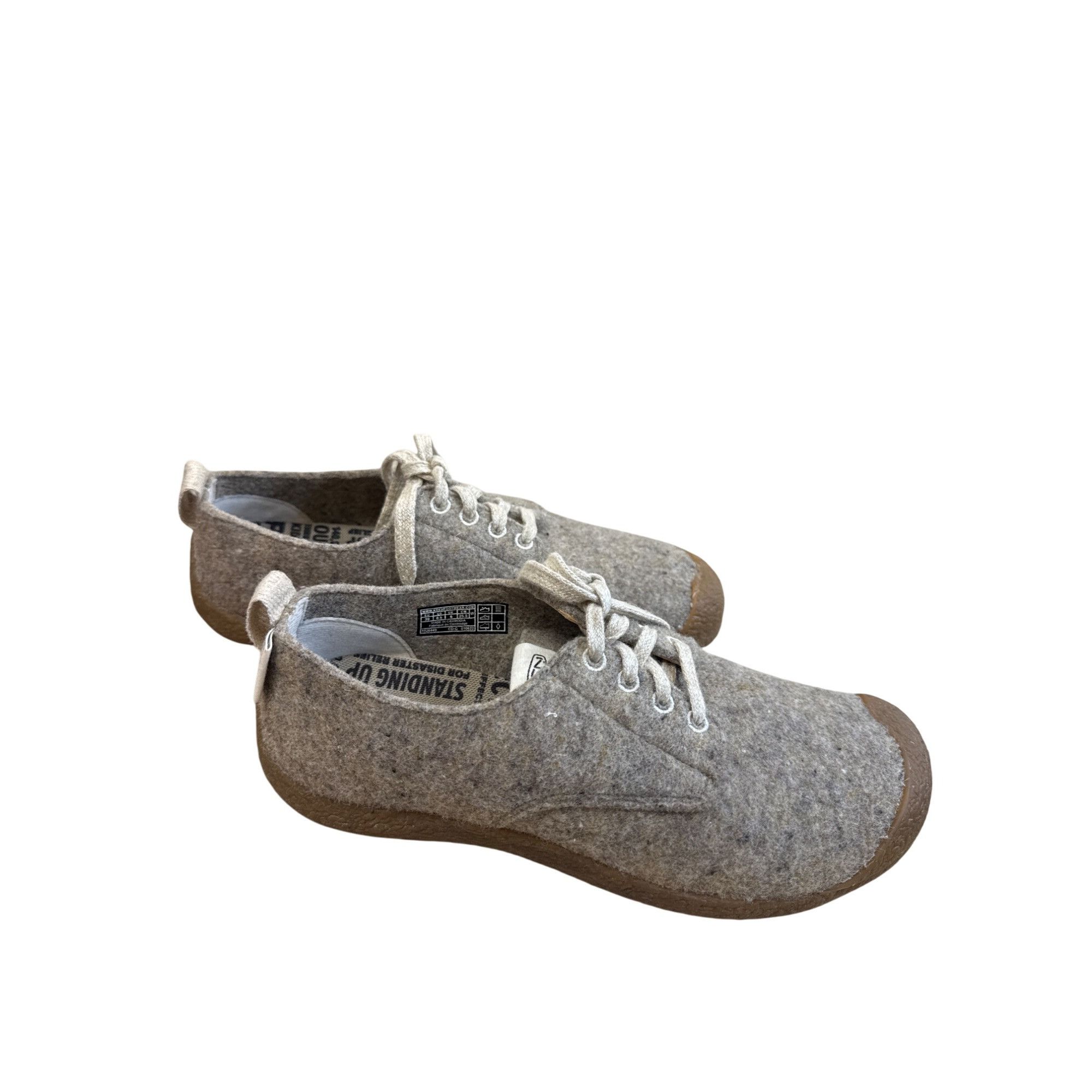 KEEN Keen womans tan wool Blend Lace-Up Casual Shoes sneakers siz Size US 8.5 / IT 38.5 - 4 Thumbnail