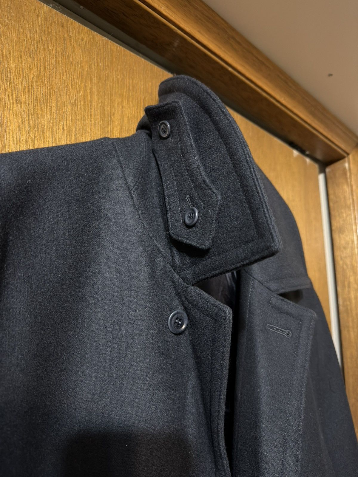 RIER Rier Classic Coat Loden Plombe Size US M / EU 48-50 / 2 - 2 Thumbnail