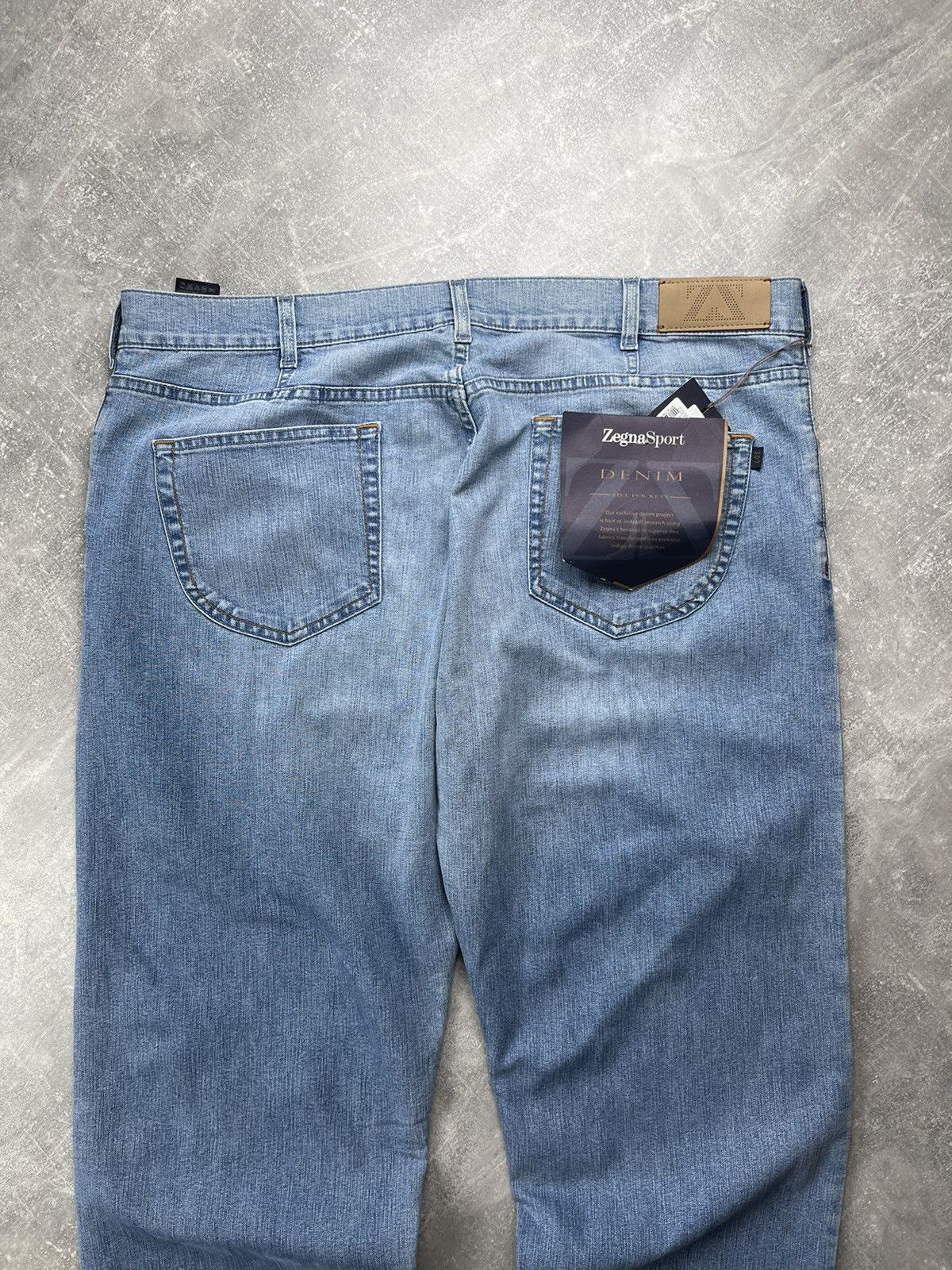 Z Zegna Z Zegna Sport Denim Blue Regular Jeans Size US 36 / EU 52 - 3 Thumbnail