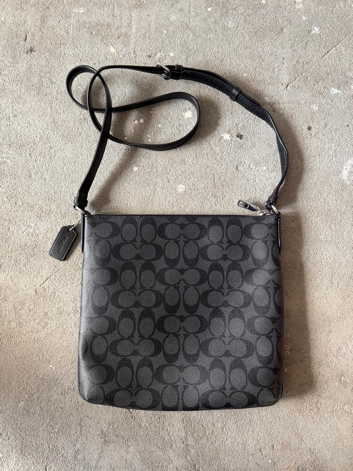 Coach Coach Signature Rowan File Corssbody Bag Black Size ONE SIZE - 5 Thumbnail