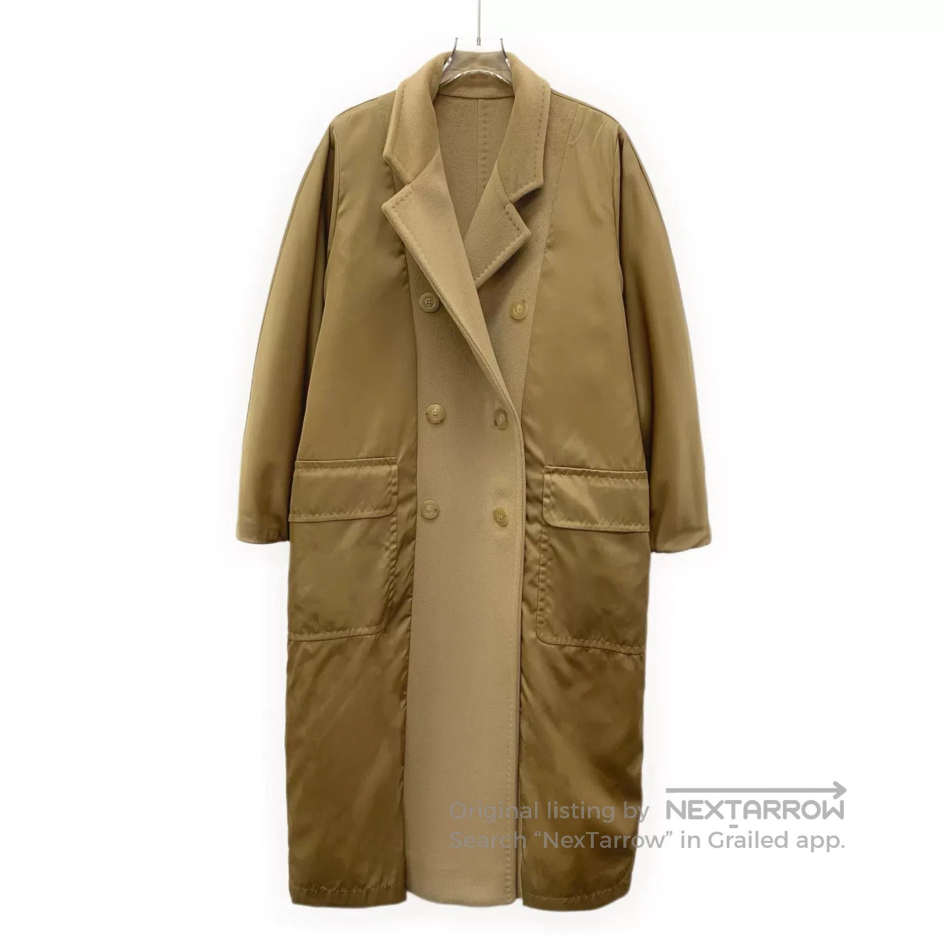 Other brown double-breasted wool coat by Maxmara. Size US S / EU 44-46 / 1 - 3 Thumbnail