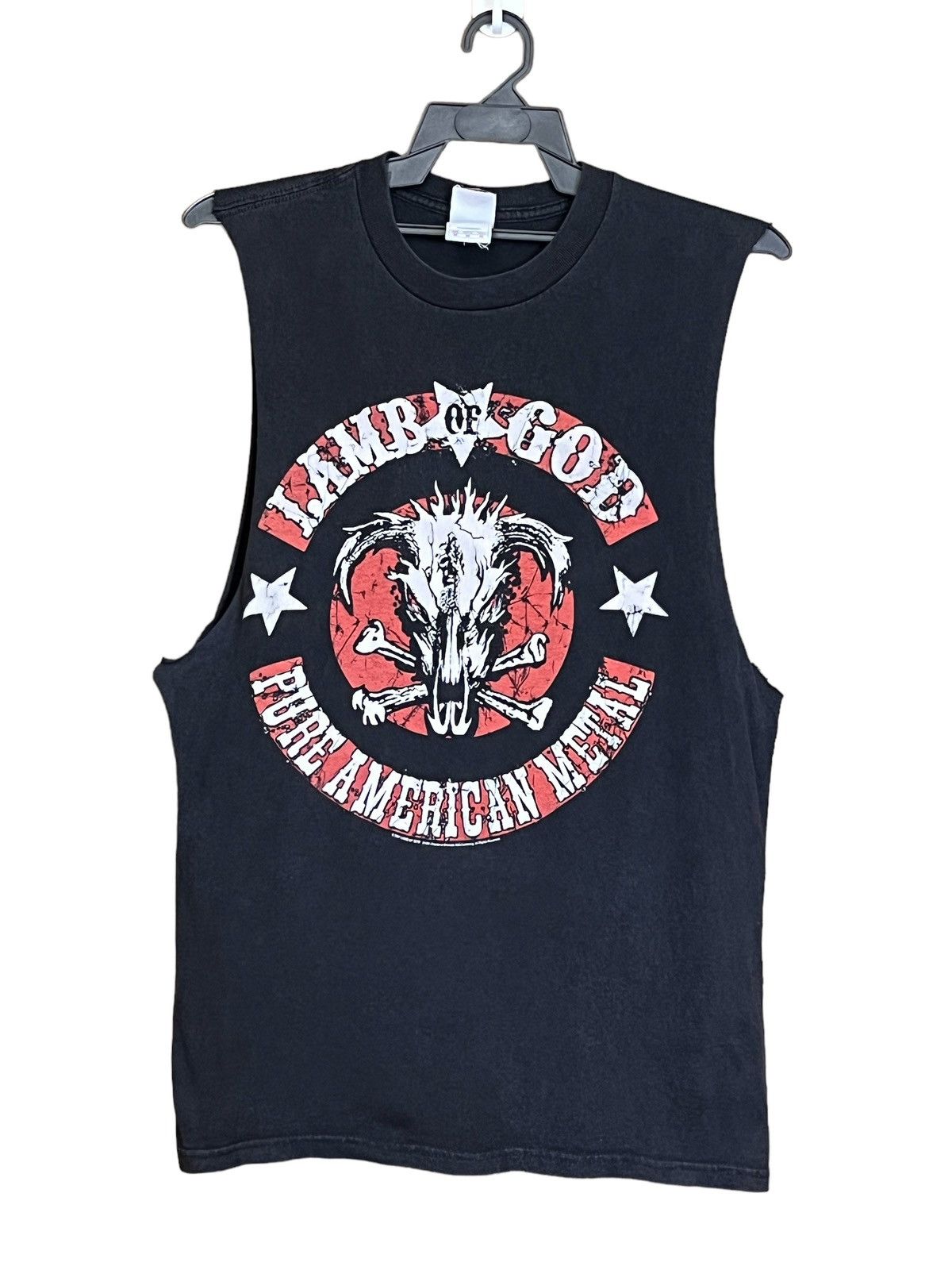 Band Tees VINTAGE Y2K LAMB OF GOD 2007 CUSTOM SLEEVE T SHIRT Size US M / EU 48-50 / 2 - 1 Thumbnail