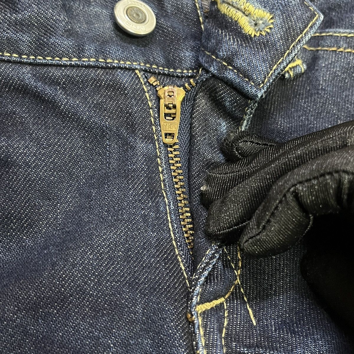 14th Addiction × If Six Was Nine × Japanese Brand Barak Denim Spider Embroidered Jeans Size 28" / US 6 / IT 42 - 8 Thumbnail