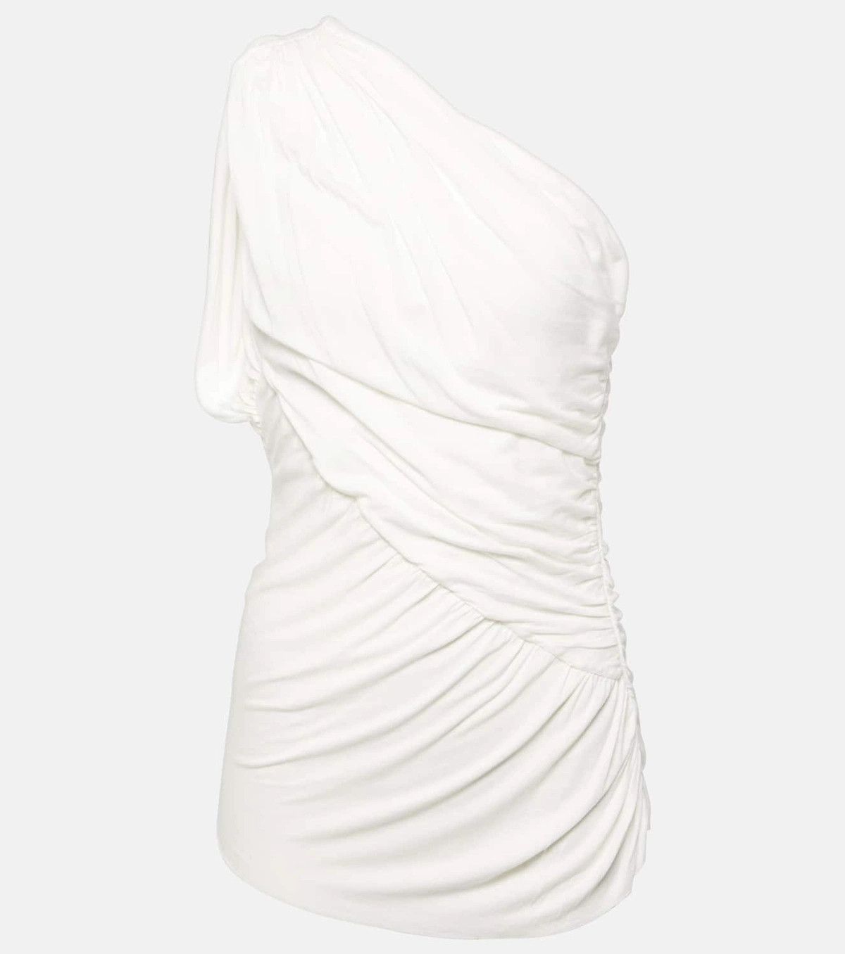 Rick Owens o1y0126 Mini Dress in White Size XS / US 0-2 / IT 36-38 - 1 Thumbnail