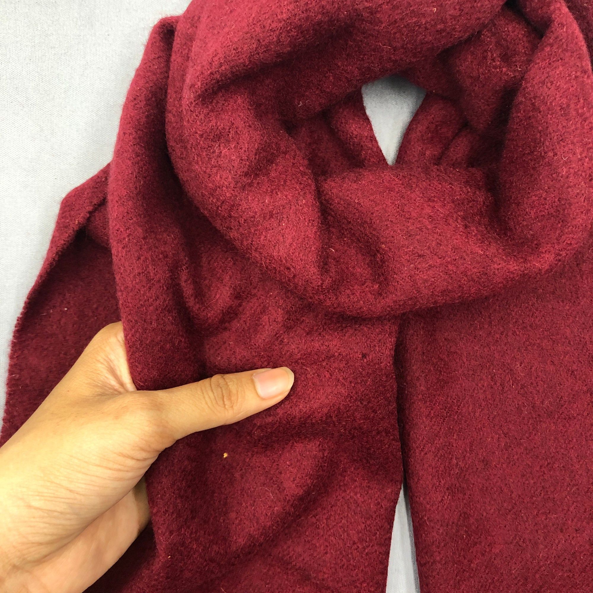 Burberry Vintage Burberry Scarf Muffler Wool Cashmere Scarves Size ONE SIZE - 5 Thumbnail