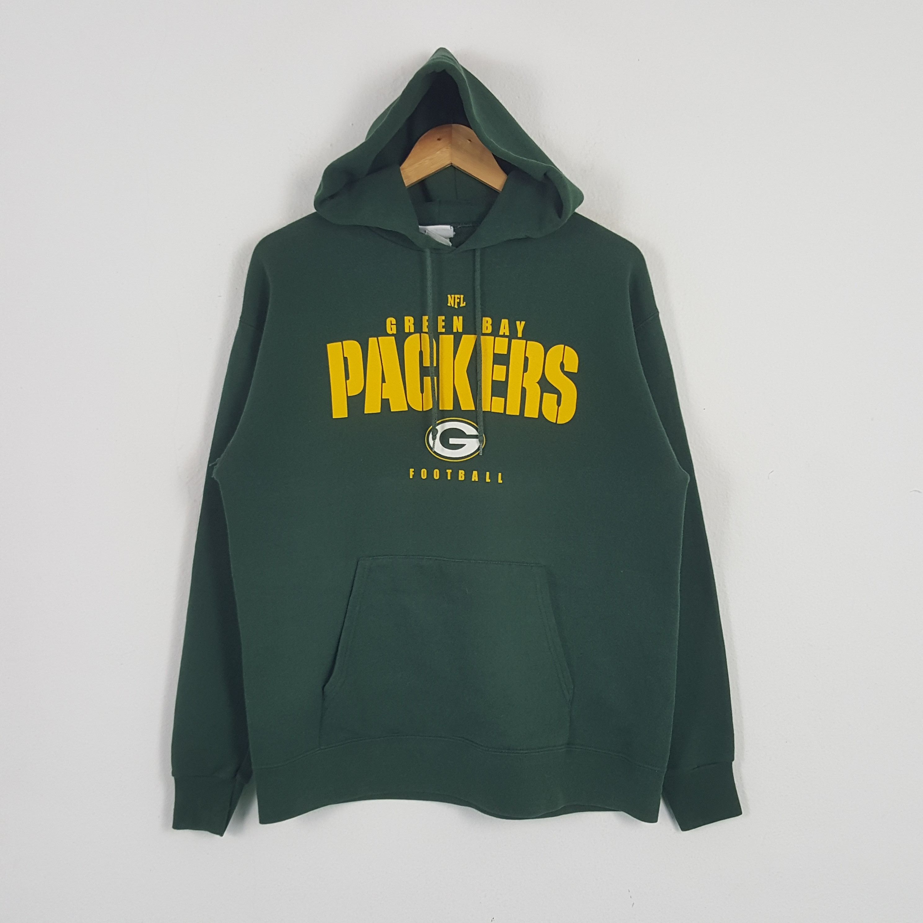 NFL × Vintage Vintage NFL Green Bay Packers American Football Hoodies Size US M / EU 48-50 / 2 - 1 Thumbnail