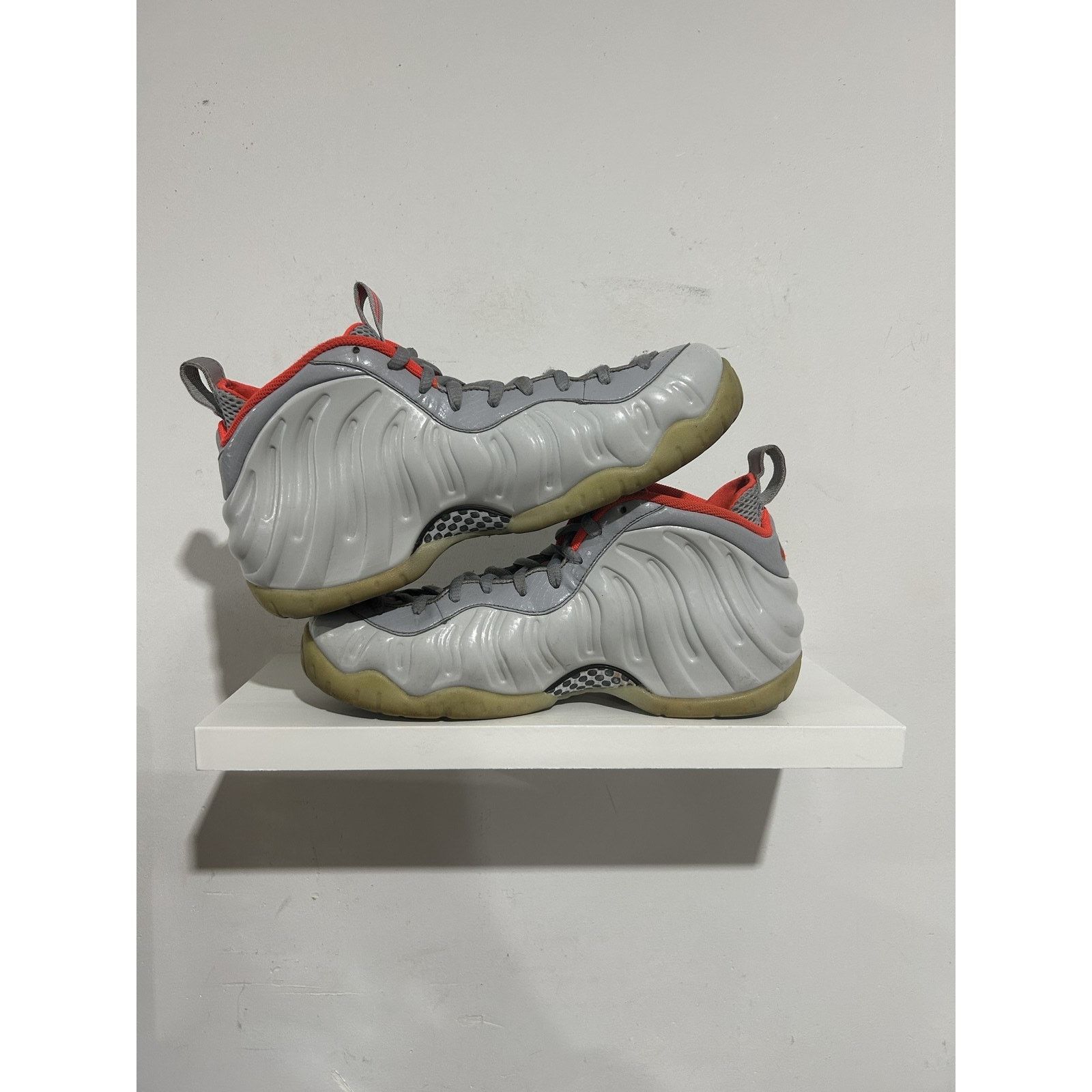Nike NIKE FOAMPOSITE PRO PURE PLATINUM SIZE 10 PREOWNED Size US 10 / EU 43 - 4 Thumbnail