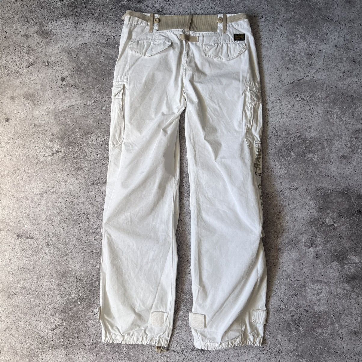 G-Star G-Star Raw Archival Cargo Pants White Utility 30/34 Size 30" / US 8 / IT 44 - 7 Thumbnail