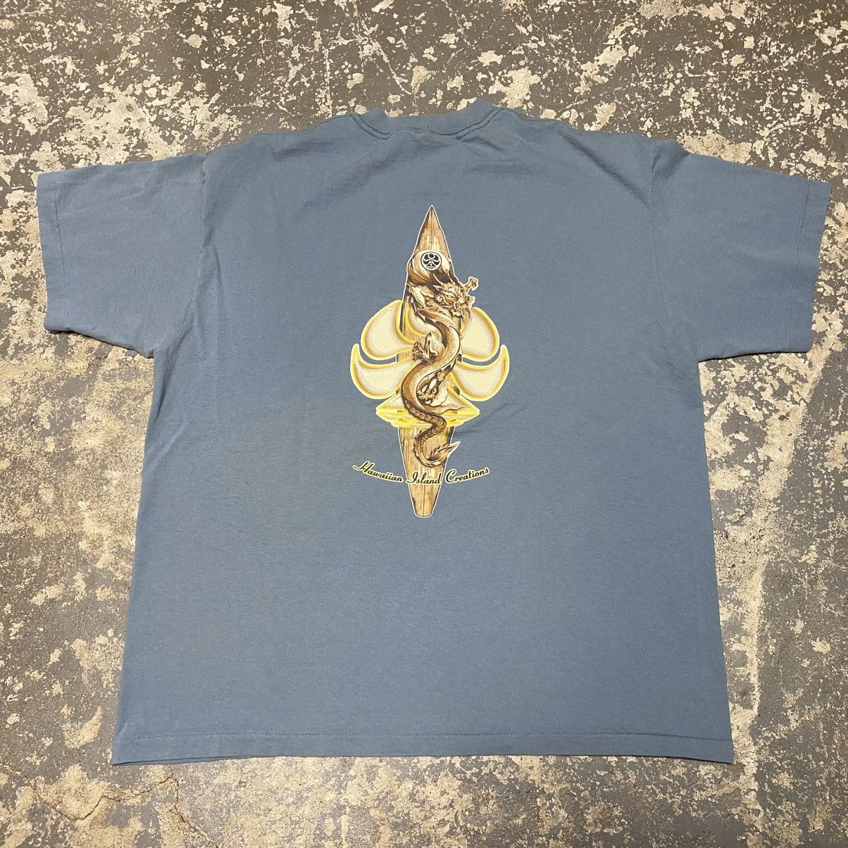 Grunt Style × Vintage Vintage Hawaiian Dragon Island Outdoor Grunt Tshirt Size US XL / EU 56 / 4 - 1 Thumbnail