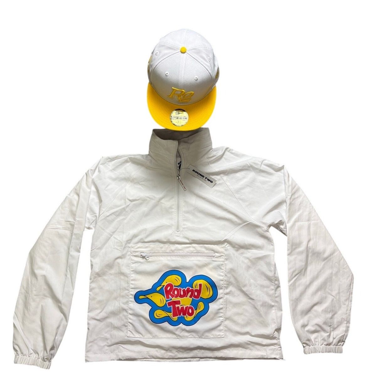 Round Two NWT Round Two Windbreaker Jacket (S) & Hat (7 1/2) Bundle Size US S / EU 44-46 / 1 - 1 Thumbnail