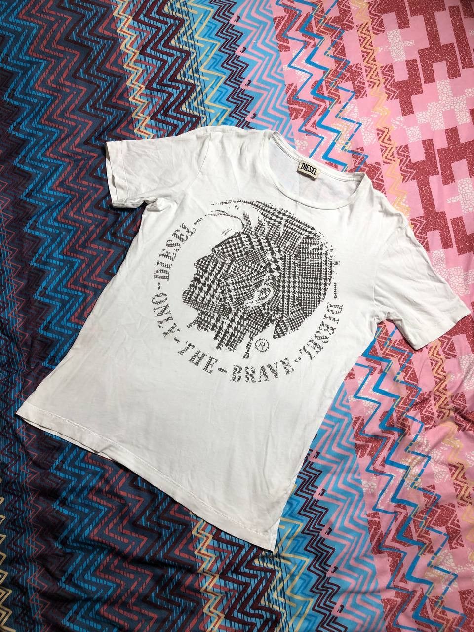 Diesel × Vintage Vintage Diesel Tee Y2K Very Rare Japanese Brand 00s Size US S / EU 44-46 / 1 - 10 Thumbnail