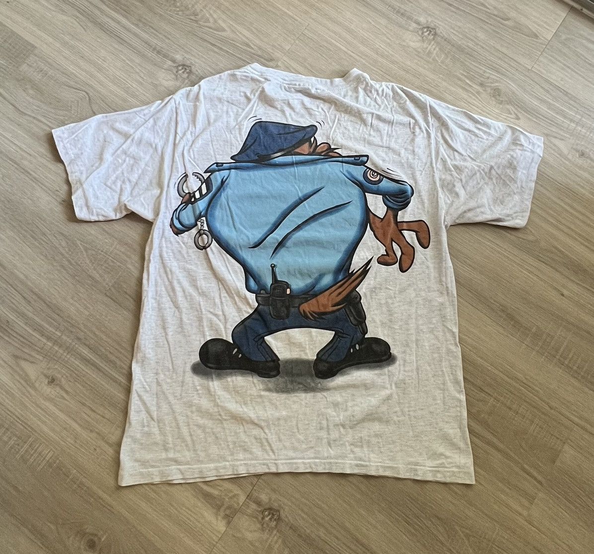 Vintage Vintage looney tunes taz aop Size US XL / EU 56 / 4 - 2 Thumbnail