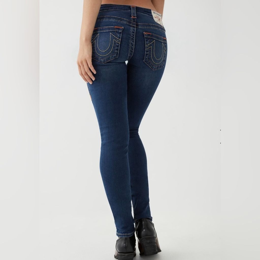 True Religion TRUE RELIGION STELLA SKINNY JEAN SIZE : 25 Size 25" / US 0 / IT 36 - 5 Thumbnail