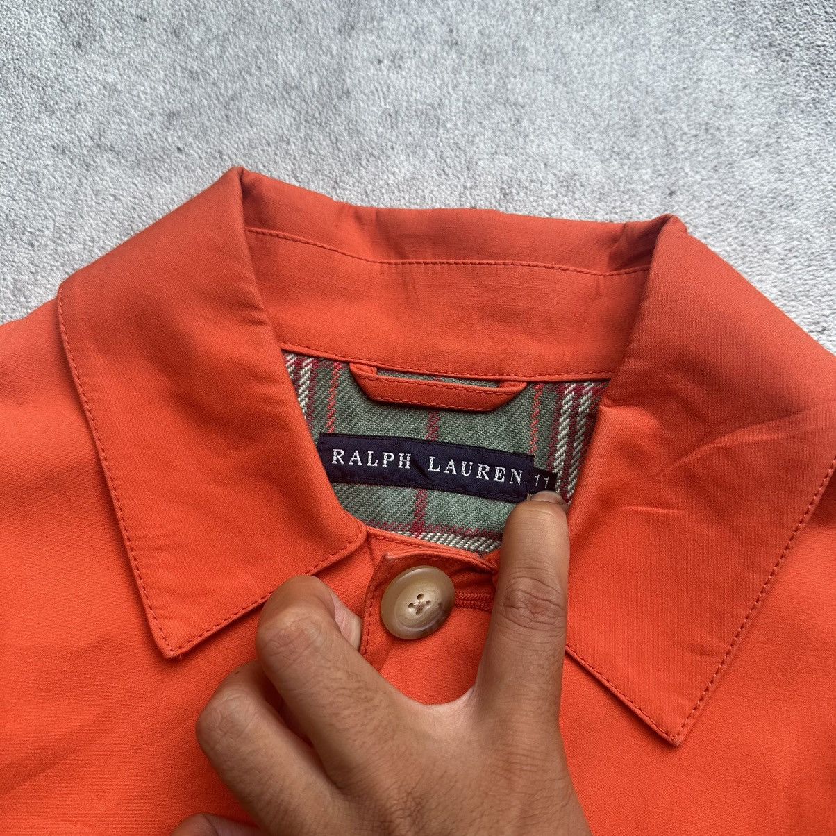 Polo Ralph Lauren × Ralph Lauren × Vintage 90s Vintage Ralph Lauren Raincoat Size US M / EU 48-50 / 2 - 5 Thumbnail