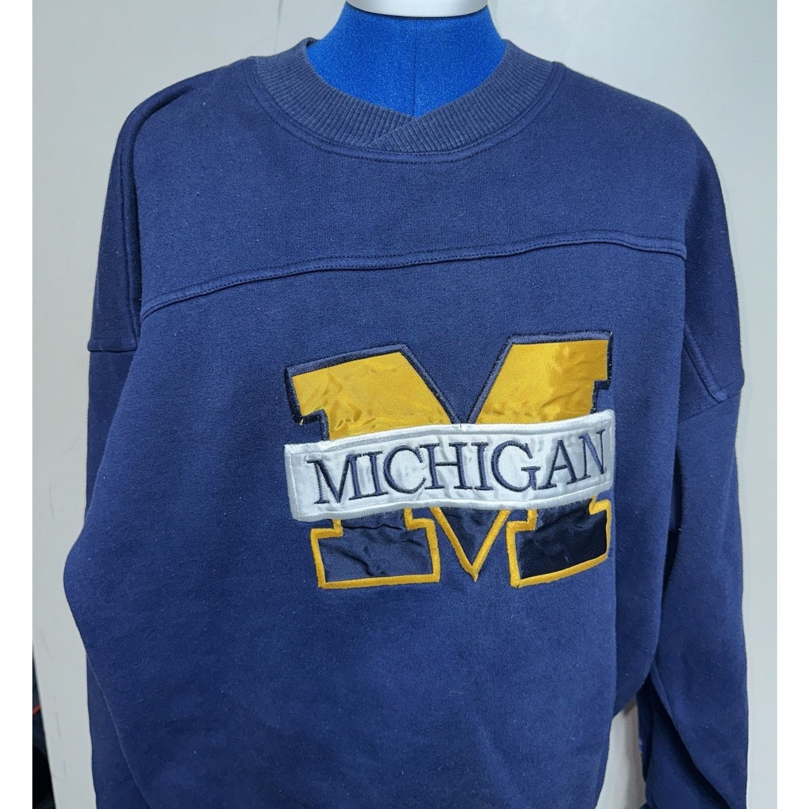 NCAA 90s University of Michigan Wolverines Crewneck Sweatshirt XL Size US XL / EU 56 / 4 - 2 Thumbnail