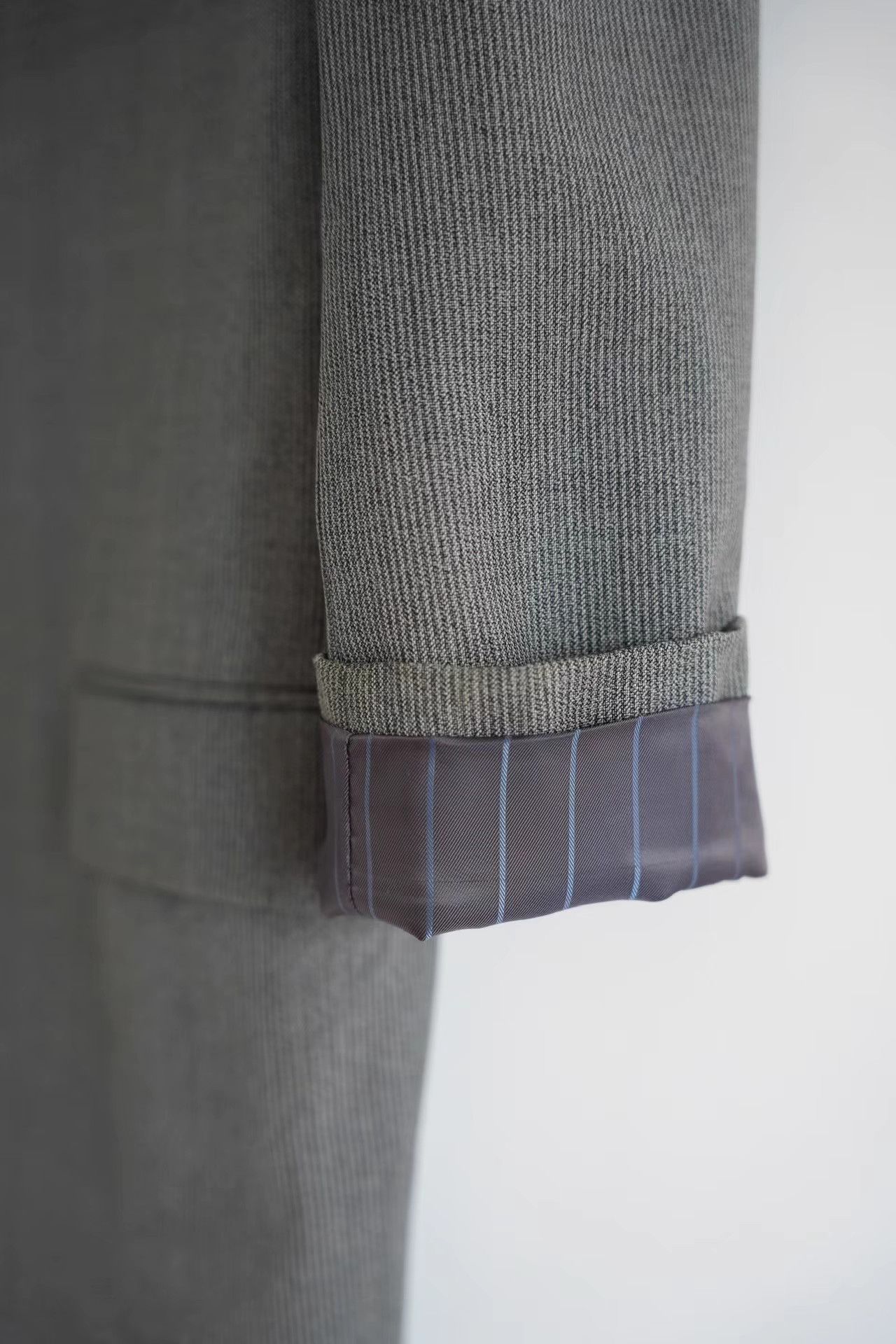 Yohji Yamamoto Yohji Yamamoto 90s Black & Gray Pinstripe Blazer K4 Size US M / EU 48-50 / 2 - 3 Thumbnail