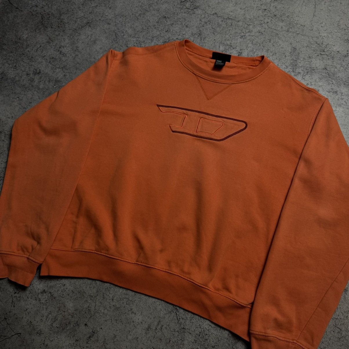 Diesel Diesel Vintage Big Logo Sweatshirt Size L / US 10 / IT 46 - 2 Thumbnail