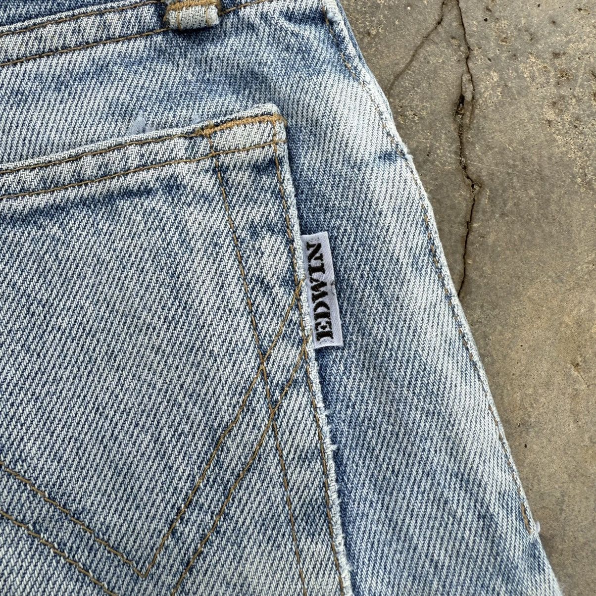 Edwin VINTAGE EDWIN FADED JEANS DENIM PANTS Size US 31 - 10 Thumbnail