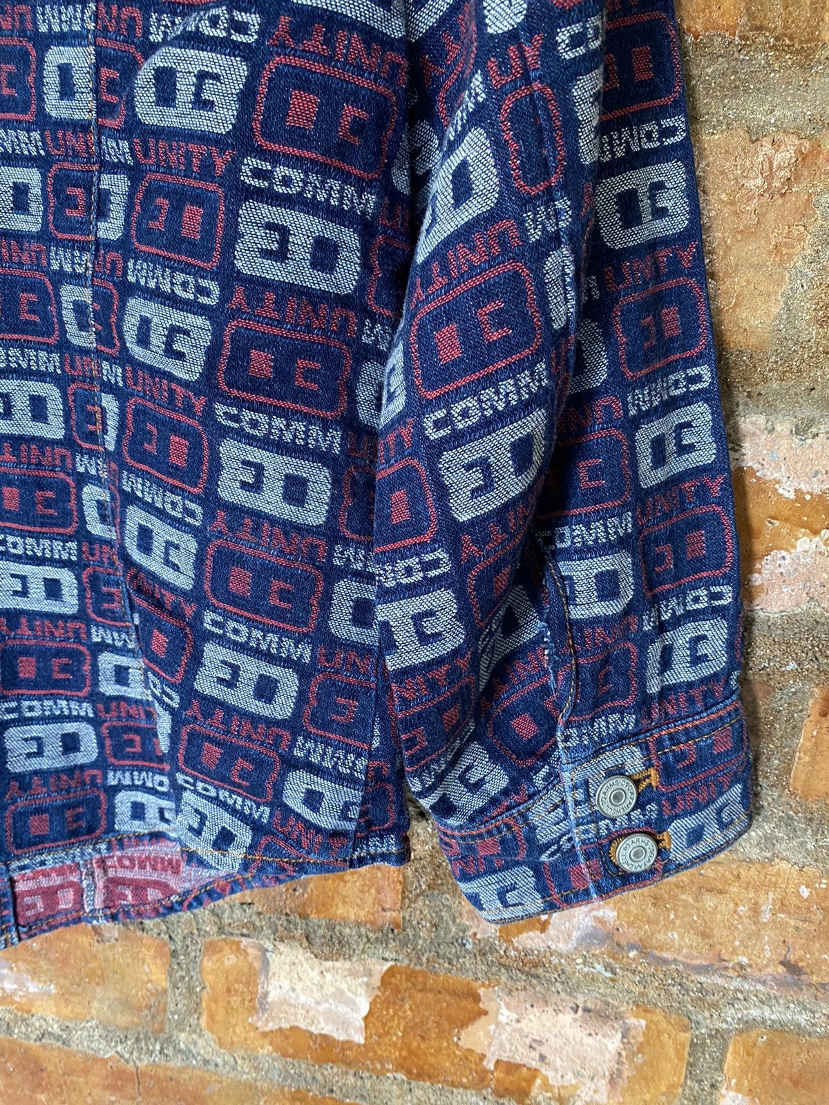 Beauty Beast × Hysteric Glamour × Japanese Brand 1980s Ozone community Hysteric Glamour jacquard jacket Size S / US 4 / IT 40 - 12 Thumbnail