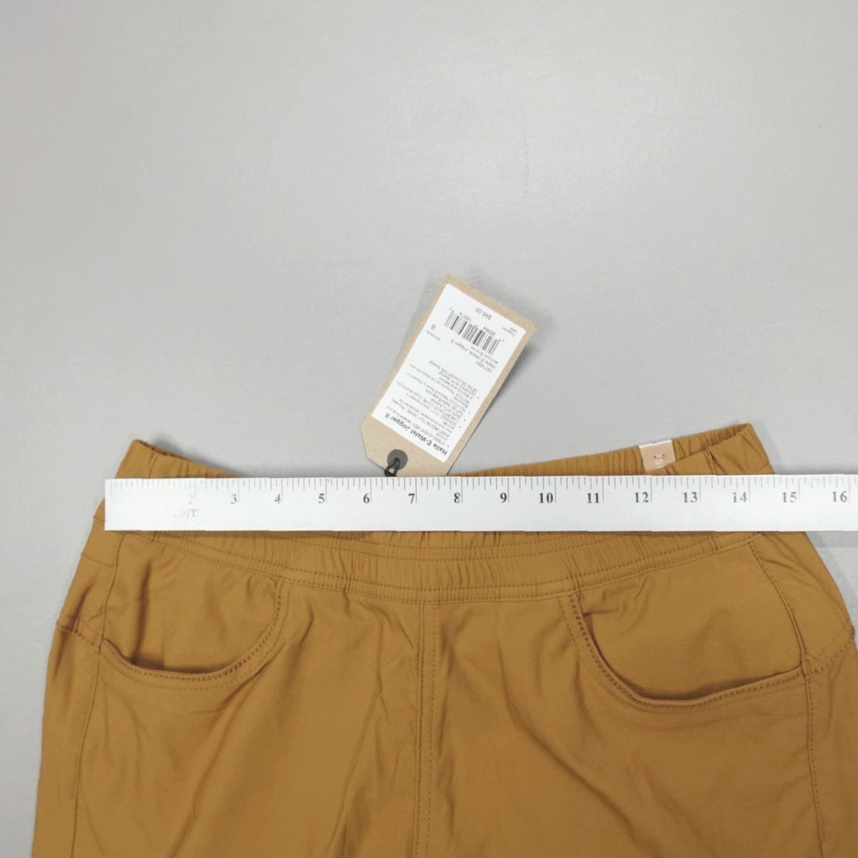 Prana prAna Halle E-Waist Joggers II Womens Size 8 Relaxed Fit Antique Bronze Pants Tapered Inseam 27 in Size 30" / US 8 / IT 44 - 4 Thumbnail