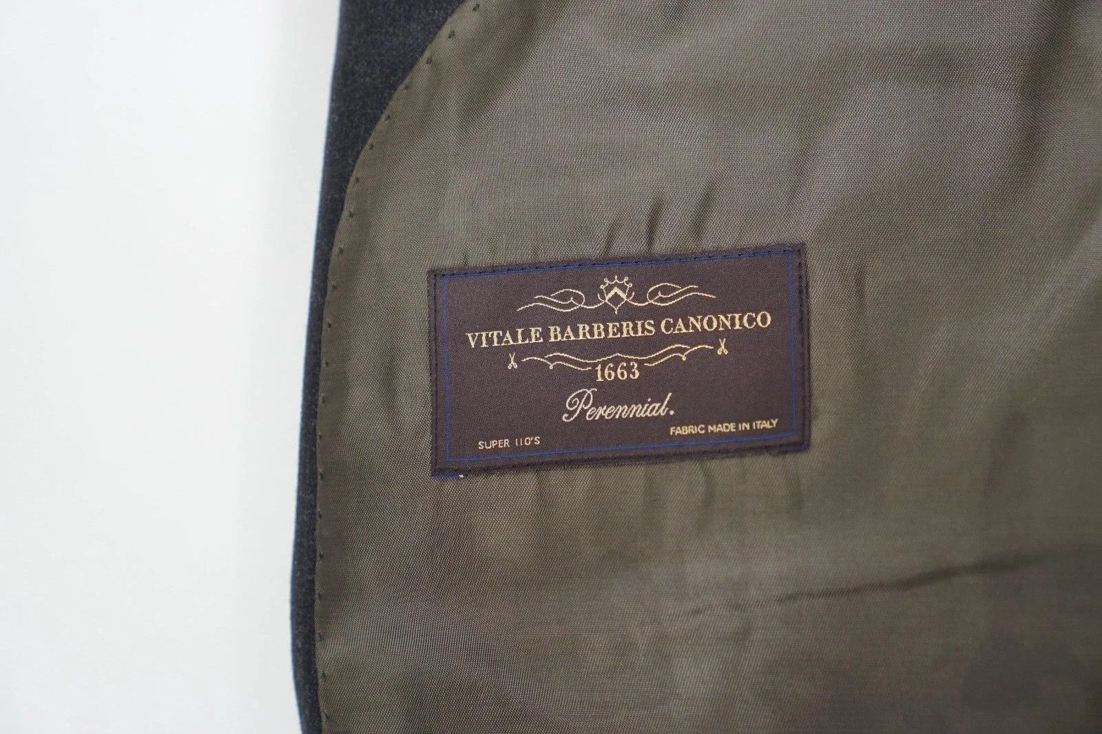 Suitsupply Men Suitsupply Blazer La Spalla Grey Vitale Barberis US50S Size 50S - 6 Thumbnail