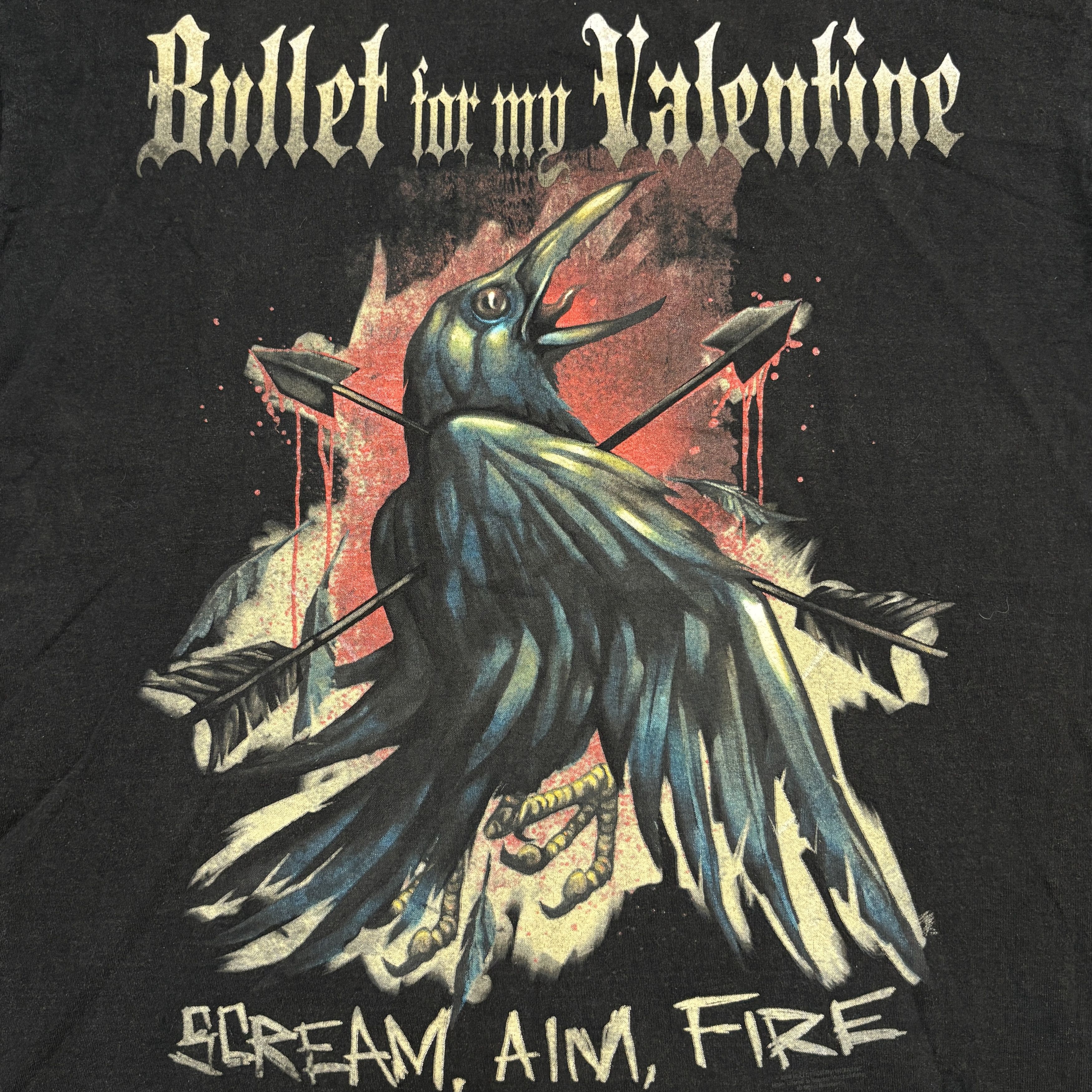 Band Tees Vintage Bullet For My Valentine Shirt Y2K Metalcore Band Tee Size US L / EU 52-54 / 3 - 5 Thumbnail