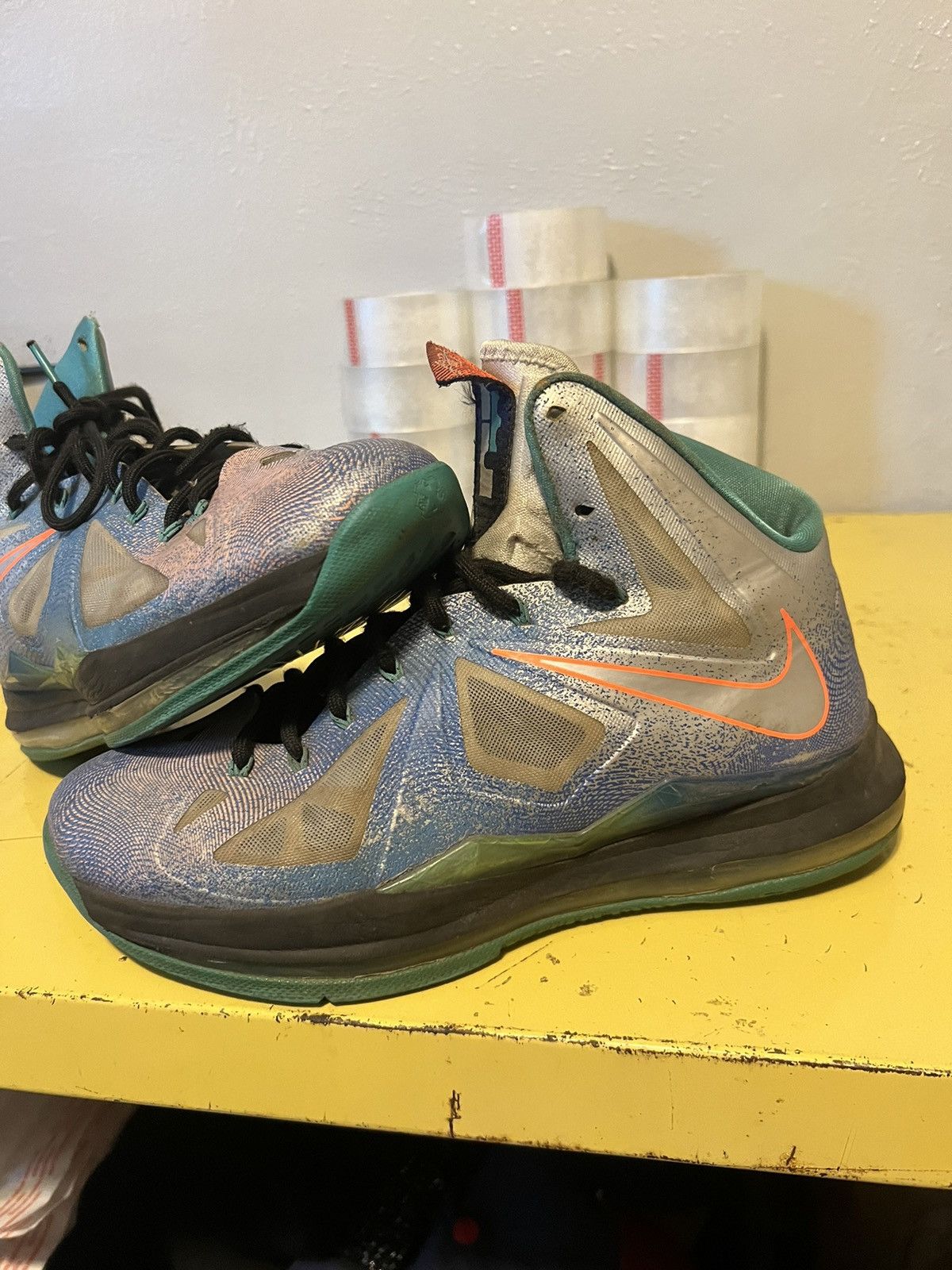 Nike Nike Lebron 10 Pure Platinum Size US 10 / EU 43 - 2 Thumbnail