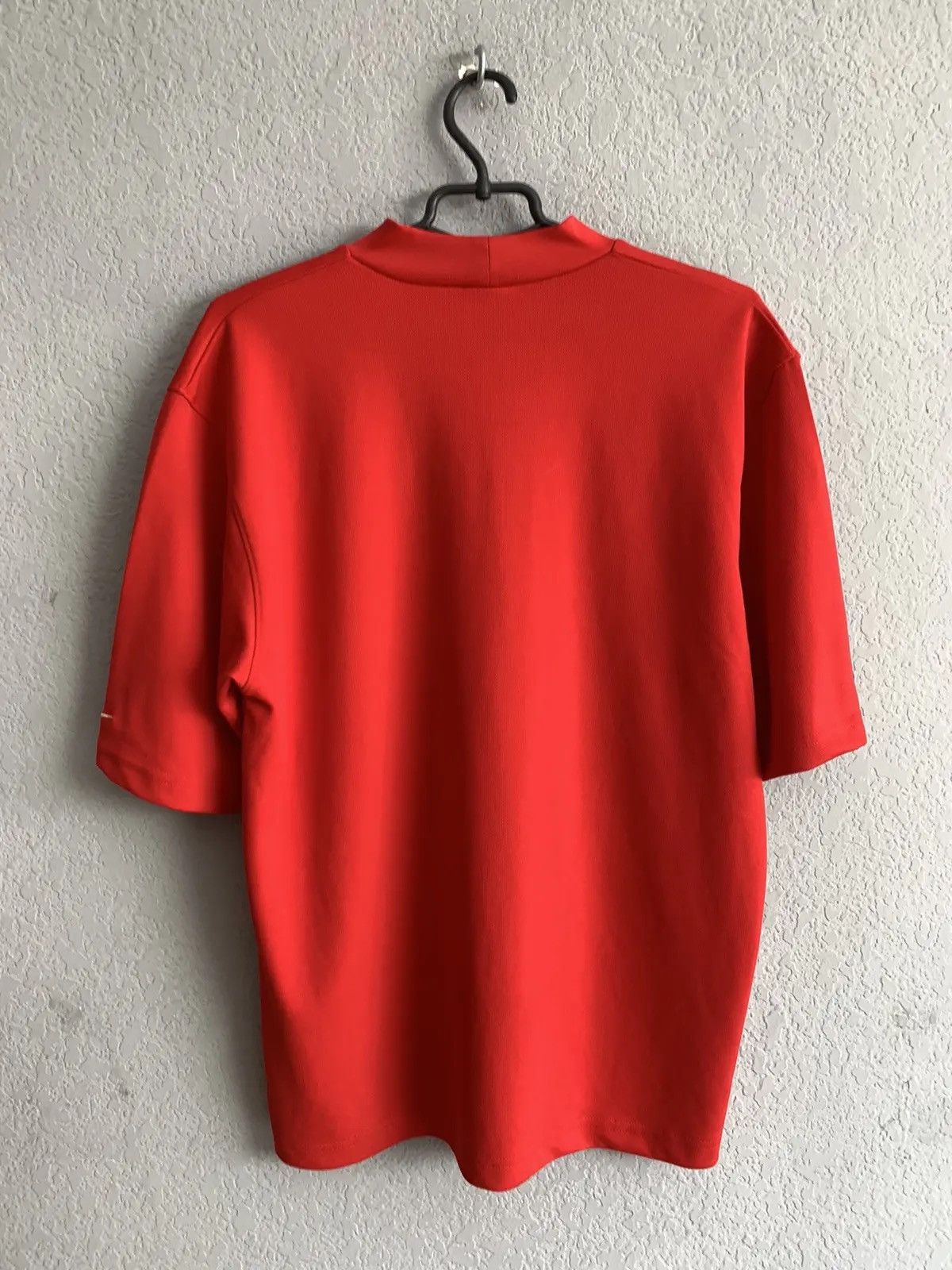 Nike × Vintage Vintage Nike Center Logo Tee Y2K made in USA drill tee 90s Size US M / EU 48-50 / 2 - 8 Thumbnail