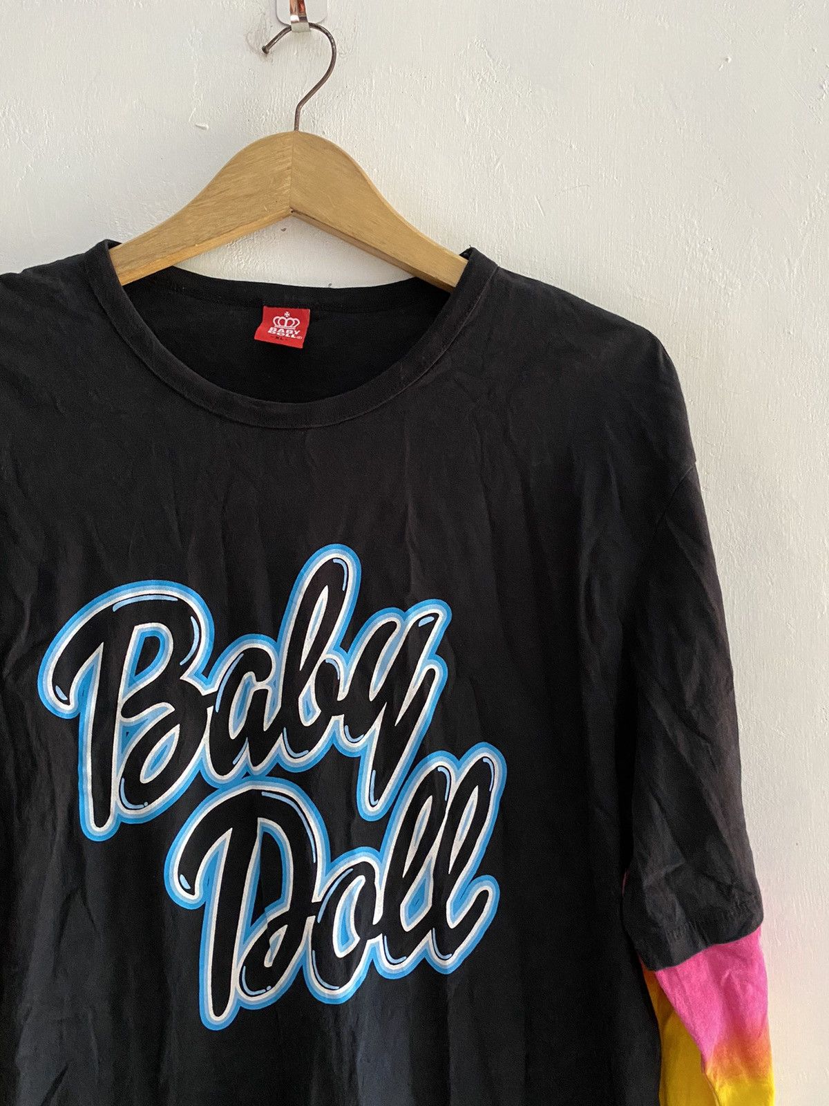 20471120 × Hysteric Glamour 2000s baby doll double layers tie dye longsleeve tshirt Size US XL / EU 56 / 4 - 4 Thumbnail