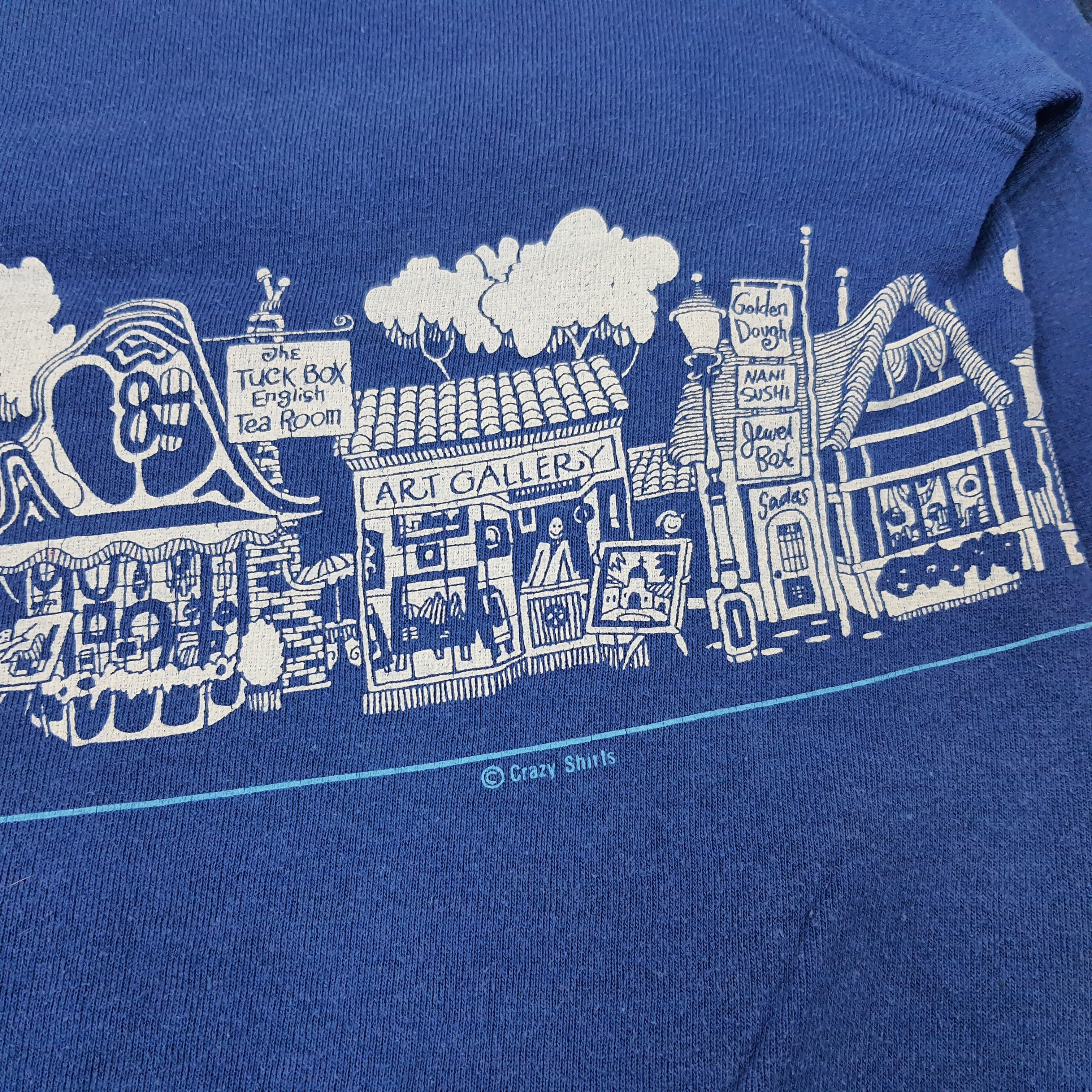 Arts & Science Vintage Carmel by The Sea Art California Sweatshirt C243N26 Size US M / EU 48-50 / 2 - 5 Thumbnail