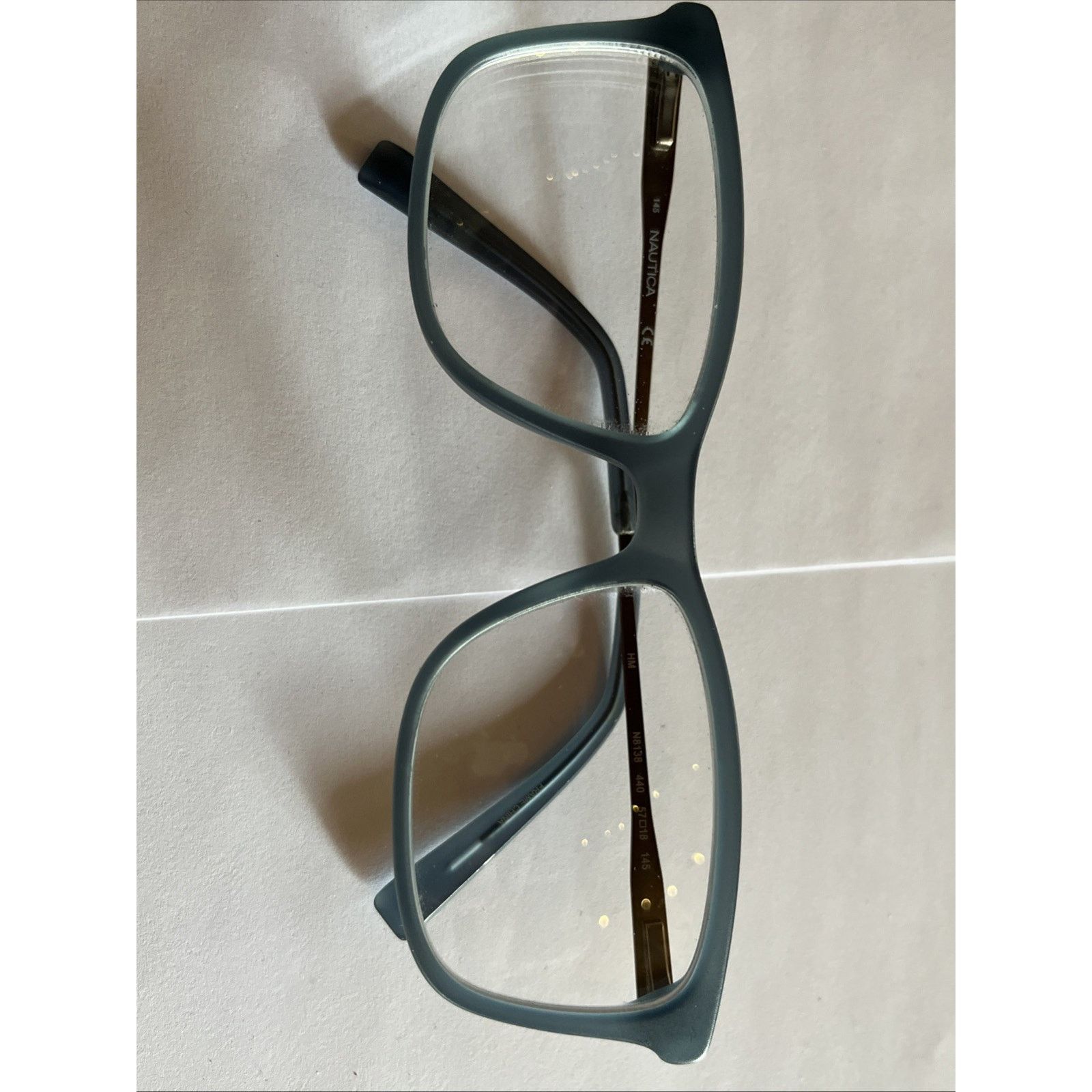 Nautica Nautica Eyeglasses Frames N8138 440 57-18-145 Blue Mens Size ONE SIZE - 5 Thumbnail