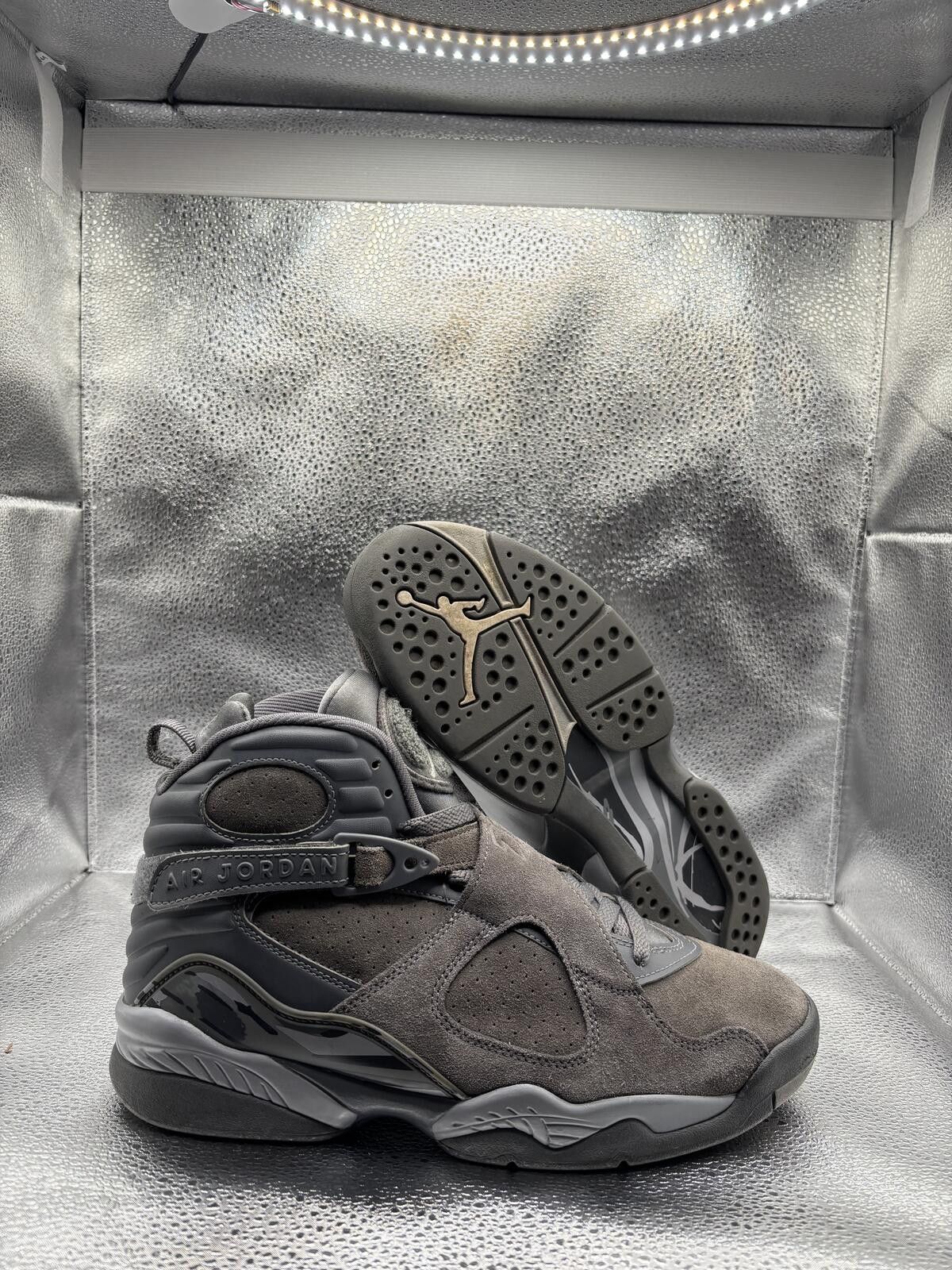 Air Jordan 8 cool grey