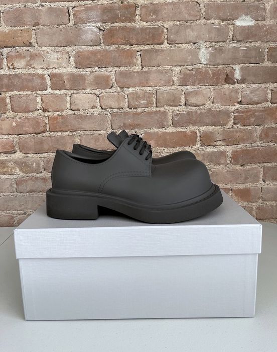 Balenciaga Balenciaga steroid black derbys shoe 42eu (10us) | Grailed