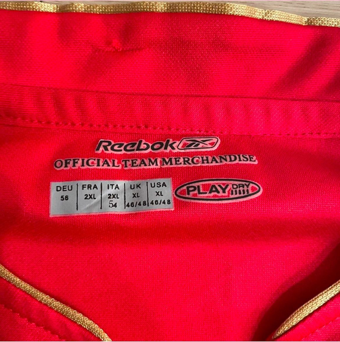 Reebok Liverpool 05/06 Home Reebok soccer jersey Size US XL / EU 56 / 4 - 5 Thumbnail