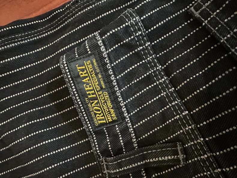 Other Iron Heart Vertical striped casual pants Size US 30 / EU 46 - 3 Thumbnail