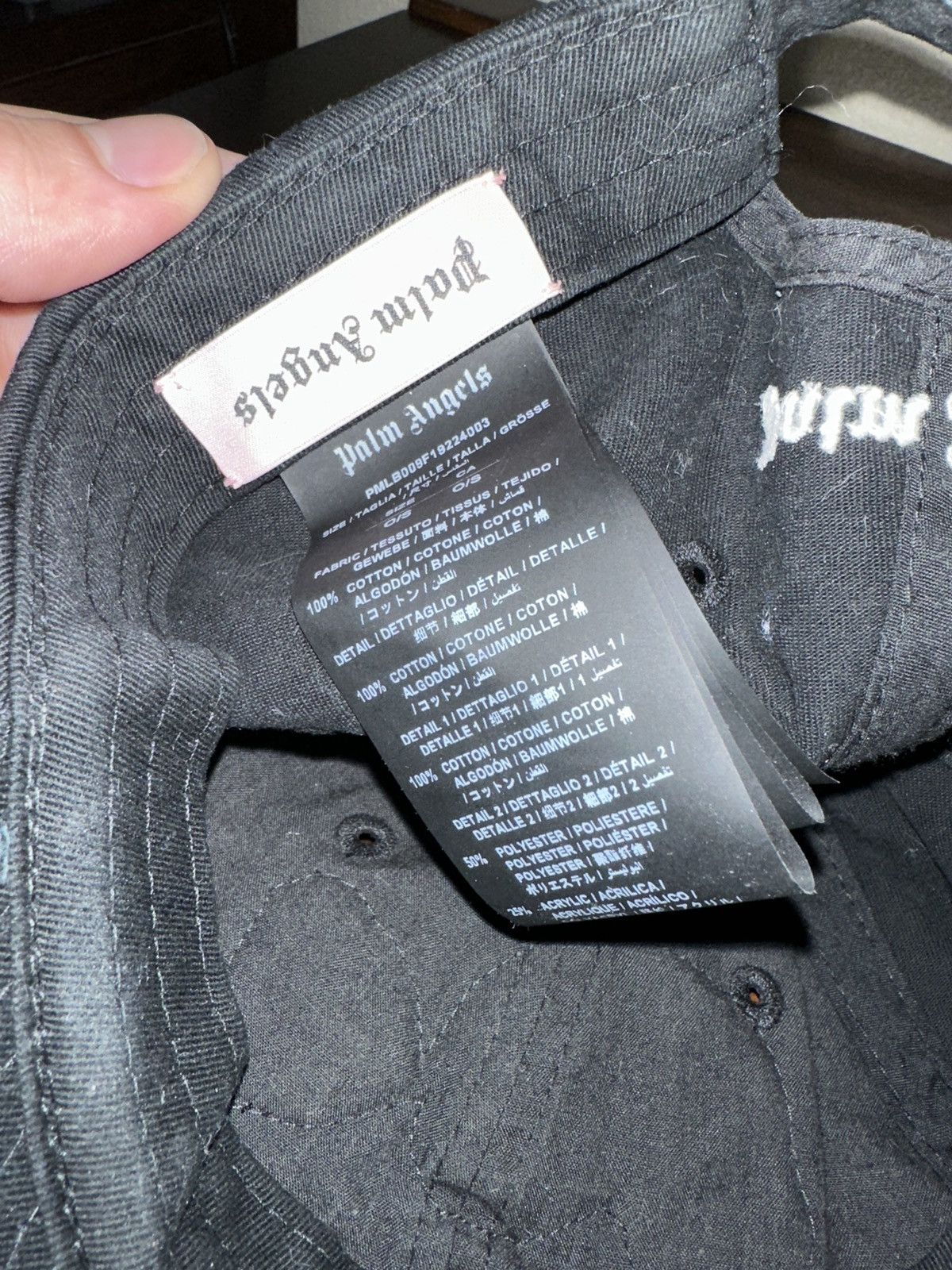 Palm Angels Palm Angels Headless Bear Strapback Hat Size ONE SIZE - 6 Thumbnail