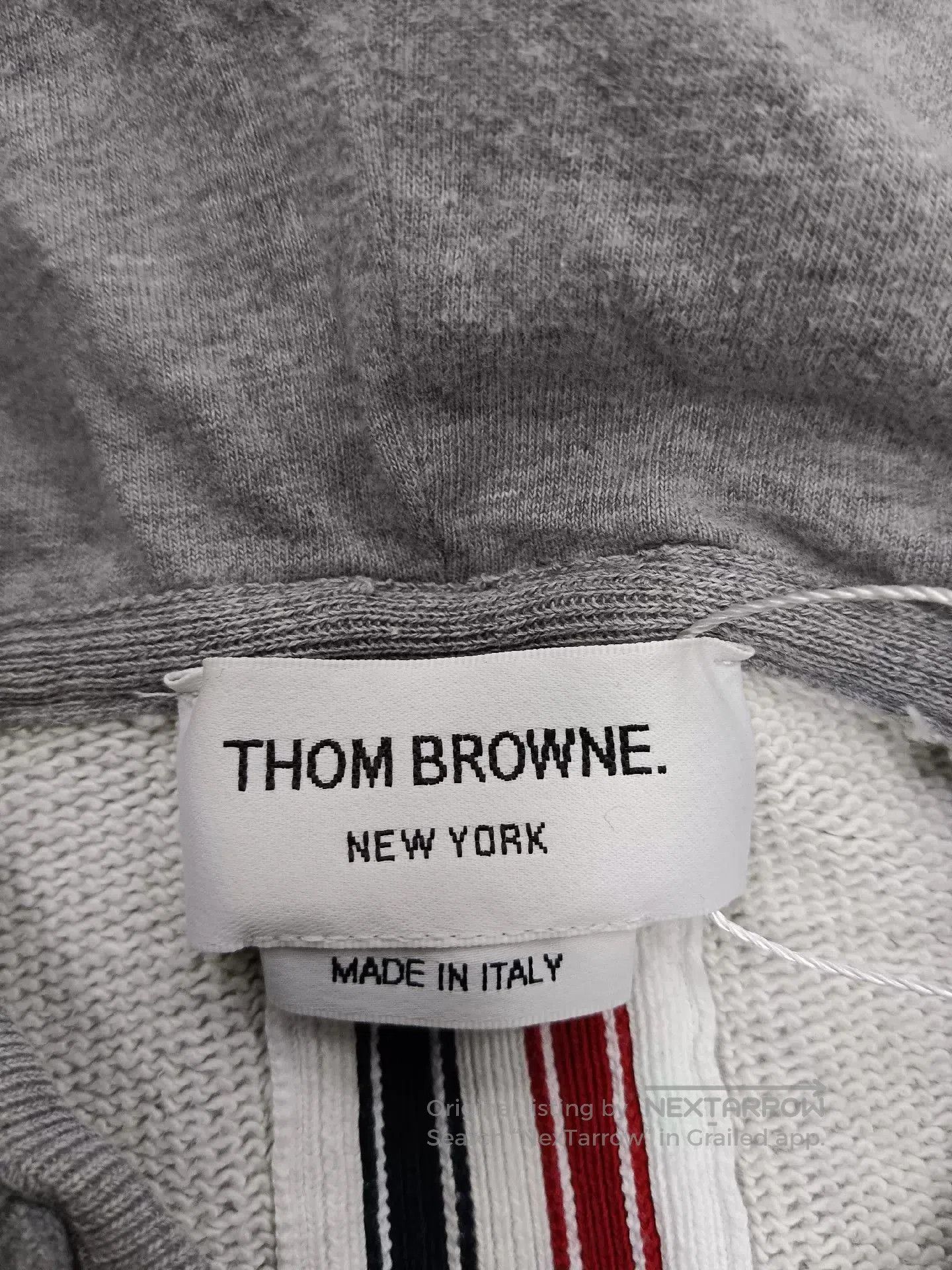 Thom Browne thom browne classic gray hooded sweatshirt. Size US M / EU 48-50 / 2 - 3 Thumbnail