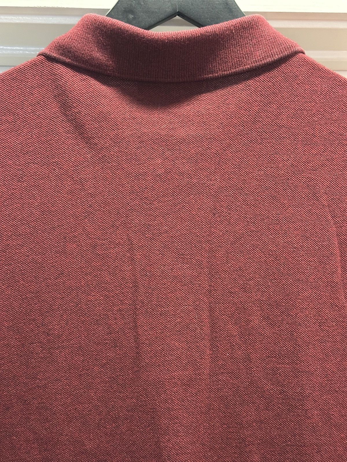 Lacoste Lacoste Slim Fit Polo Bordeaux Marl Medium Size US M / EU 48-50 / 2 - 7 Thumbnail