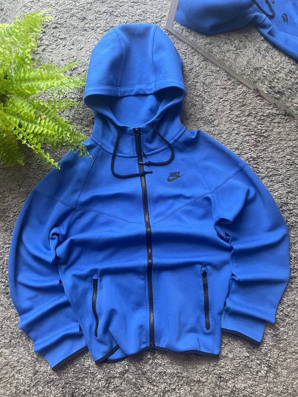 Designer × Nike Zip-Hoodie Nike Tech-Fleece Streetwear Drill Drip Logo Swag Size US S / EU 44-46 / 1 - 6 Thumbnail