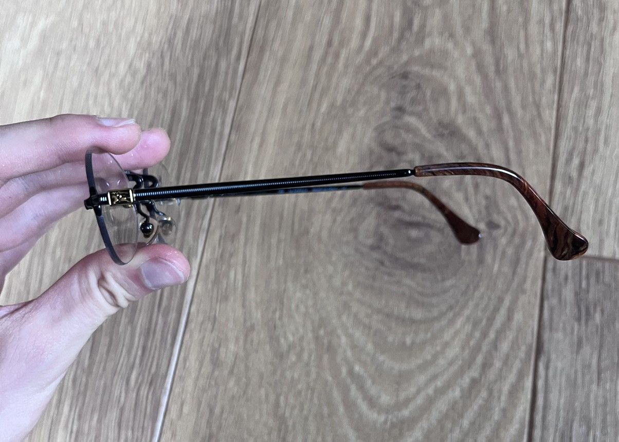 Burberry 90s Burberry Rimless Oval Frames Black and Gold Size ONE SIZE - 3 Thumbnail