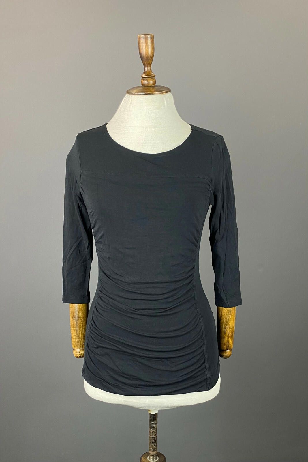 Theory Theory Black Cotton Pullover Sweater Size Petite Small Size S / US 4 / IT 40 - 1 Thumbnail