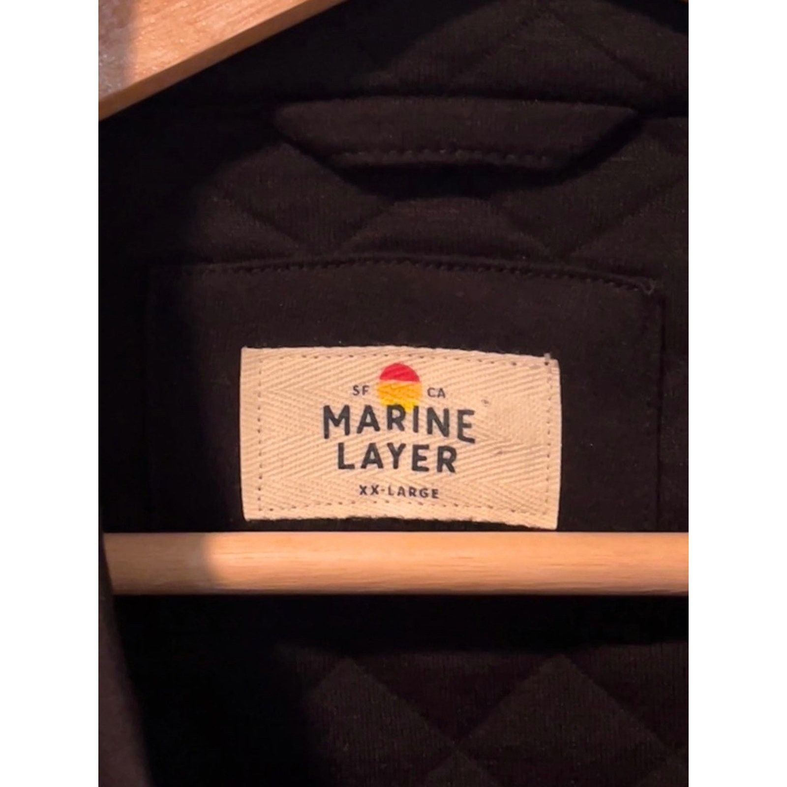 Marine Layer Marine Layer Corbet Quilted Jacket Sz. 2XL Manulife Logo Size US XXL / EU 58 / 5 - 5 Thumbnail