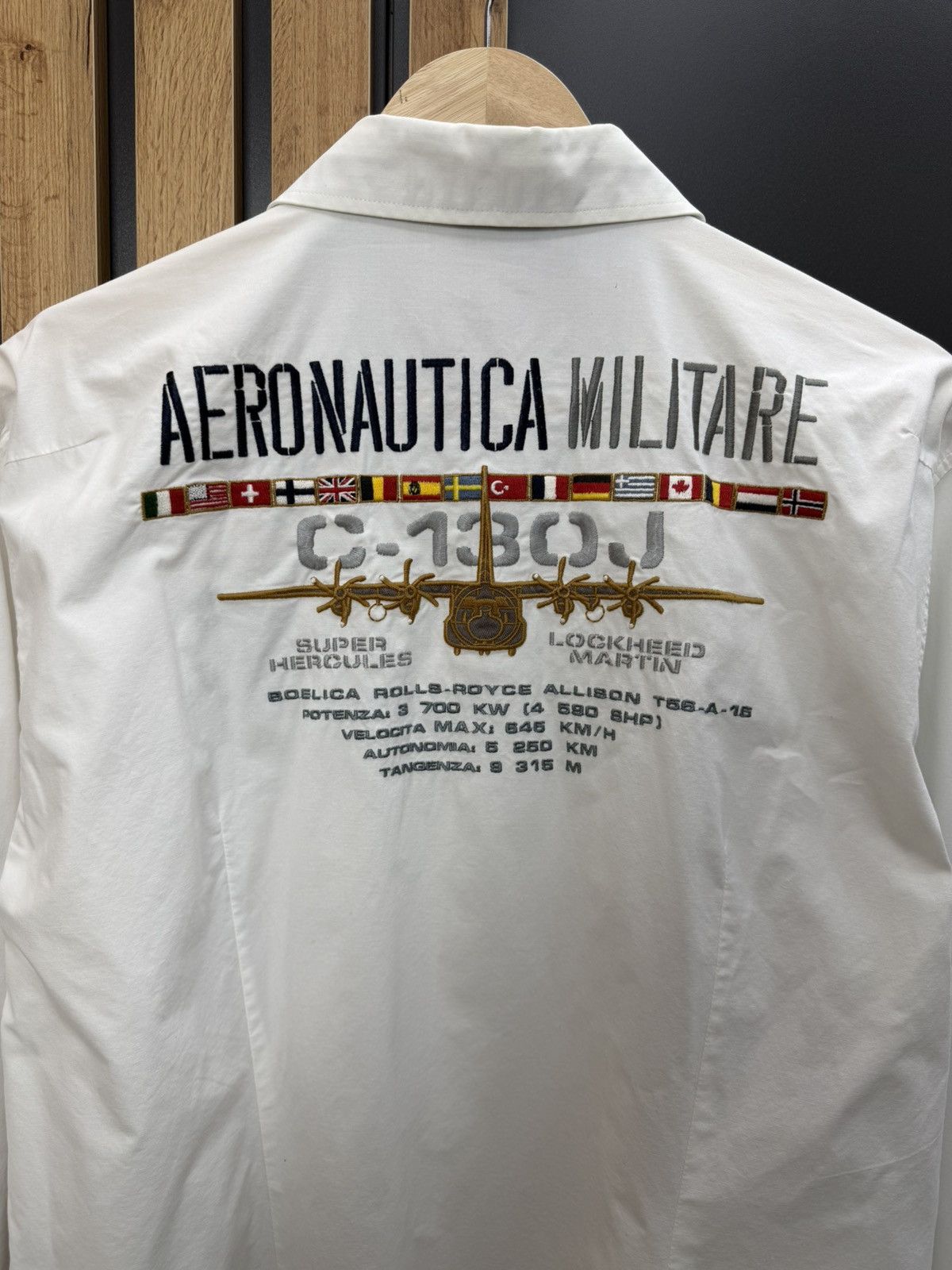 Aeronautica Militare Aeronautica Militare Long Sleeve Shirt White Size XXL Size US XXL / EU 58 / 5 - 10 Thumbnail