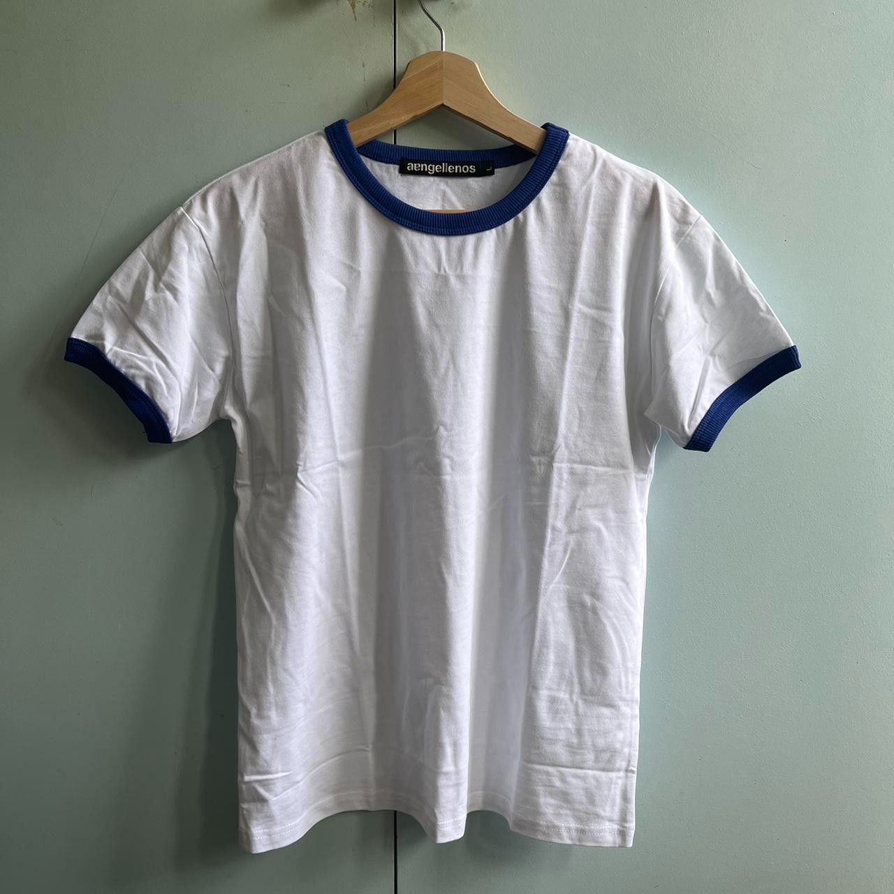 Vintage Angelenos Blue Ringer Tee Size US L / EU 52-54 / 3 - 1 Thumbnail