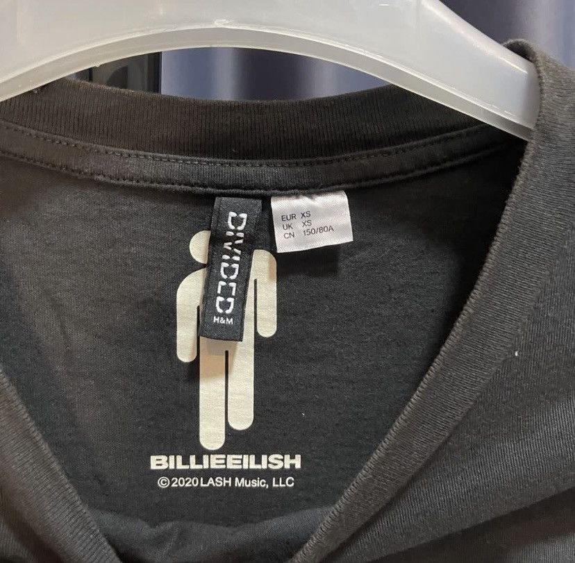 H&M H&M Billie Eilish Oversize T-Shirt Size US L / EU 52-54 / 3 - 3 Thumbnail